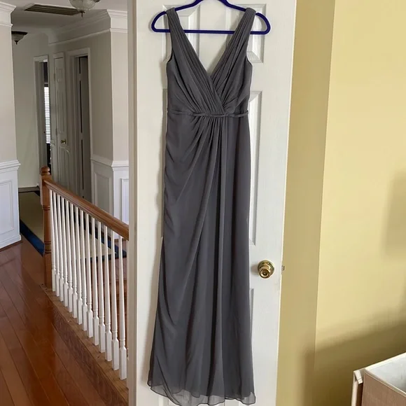 grey wedding bridesmaids dress Made in USA Silver grey Infinity Dress Bridesmaid Multiway Convertible Dress Made in USA +36 Colors